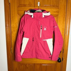 SPYDER Pink Ski Jacket Snowboarding Insulated Waterproof Winter Coat Medium